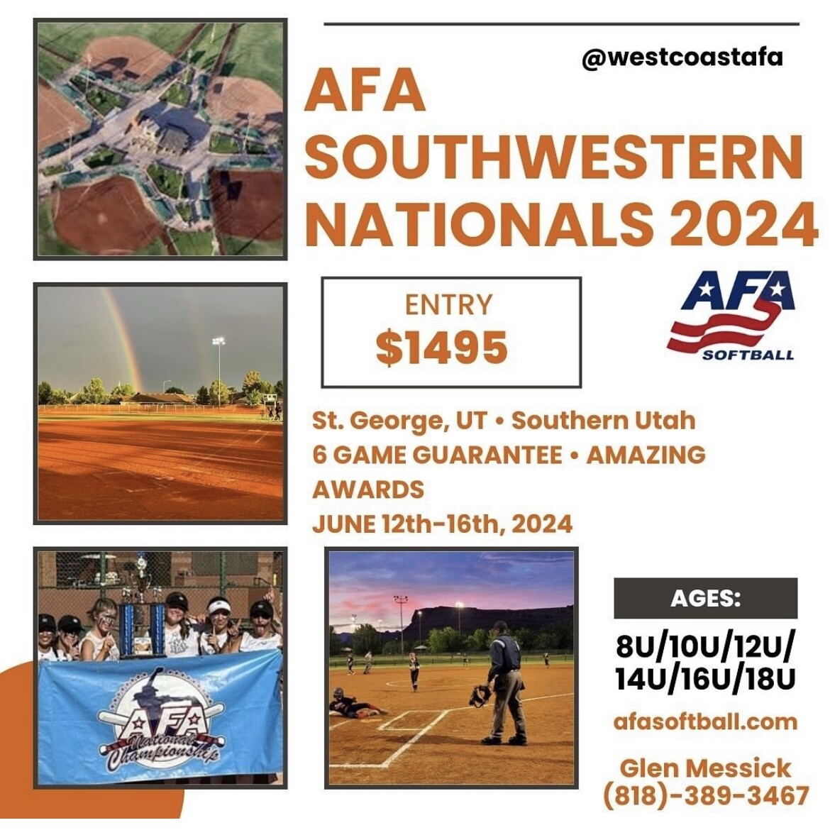 National Tournament Qualifying Teams AFA Fastpitch